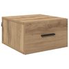vidaXL Nachttisch 2 pcs Artisan-Eiche 35 x 35 x 20 cm Holzwerkstoff