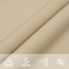 vidaXL Sonnensegel Oxford-Gewebe Rechteckig 5x8 m Beige