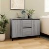 vidaXL Sideboard Grau Sonoma 102x35x70 cm Holzwerkstoff