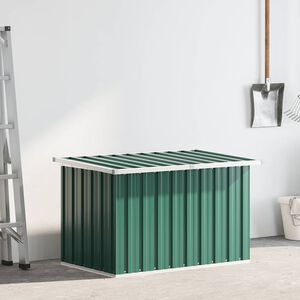 vidaXL Garten-Aufbewahrungsbox Gr&uuml;n 109 x 67 x 65 cm