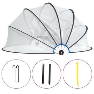 vidaXL Pool-Kuppel 500x250 cm