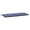 vidaXL Gartenbank-Auflagen 2 Stk. Marineblau 120x50x7 cm Oxford-Gewebe