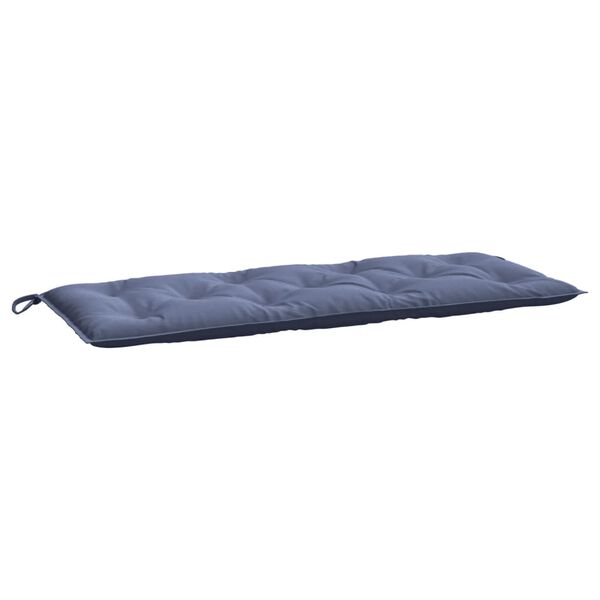 vidaXL Gartenbank-Auflagen 2 Stk. Marineblau 120x50x7 cm Oxford-Gewebe