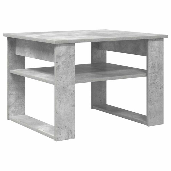 vidaXL Couchtisch Beton Grau 64 x 54 x 44 cm Holzwerkstoff