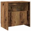 vidaXL Badezimmerschrank mit T&uuml;r Altholz 59 x 37 x 59 cm Holzwerkstoff