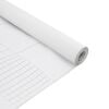 vidaXL Selbstklebende Fensterfolie Frostiges Wei&szlig; 90 x 500 cm PVC