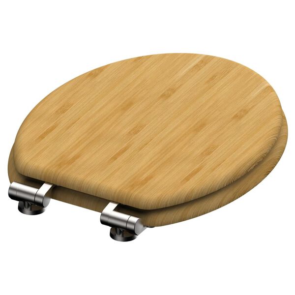 SCH&Uuml;TTE WC-Sitz mit Absenkautomatik NATURAL BAMBOO