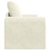 vidaXL Schlafsofa 60cm Creme Samt