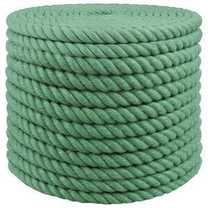 vidaXL Juteseil 20 mm Gr&uuml;n 100% Tossa Jute