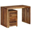vidaXL Schreibtisch Massivholz Akazie 110&times;50&times;76 cm