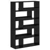 vidaXL B&uuml;cherregal Schwarz Eichen-Optik 100 x 33 x 156,5 cm