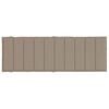 vidaXL Sonnenliegen-Auflage Taupe 186x58x4 cm Oxford-Gewebe