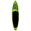 vidaXL Aufblasbares Stand Up Paddle Board Set 320x76x15 cm Grün