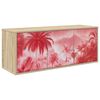 vidaXL Wandmontierter TV-Schrank AACHEN 102 x 33 x 40 cm Sonoma-Eiche