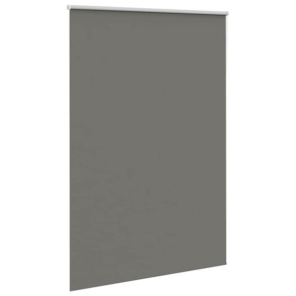 vidaXL Verdunkelungsrollo Grau 155x230cm Stoffbreite 151,6cm Polyester