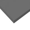 vidaXL Schweberegale 2 Stk. Hochglanz-Grau 60x23,5x3,8 cm MDF