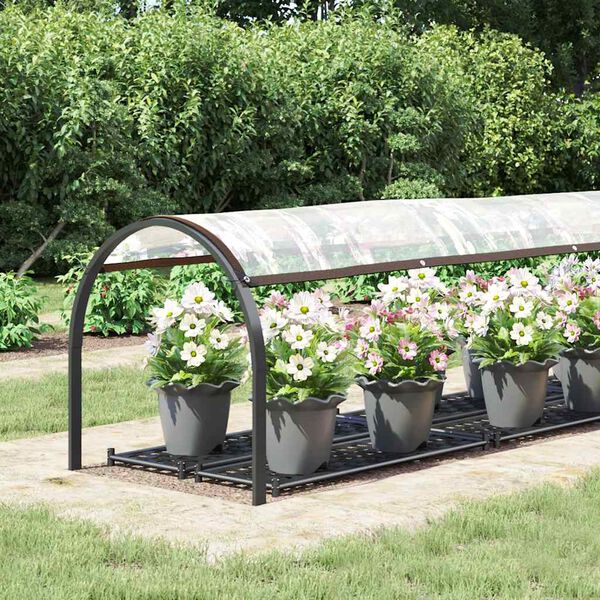 vidaXL Transparente Plane mit &Ouml;sen 1x5 m Polyethylen