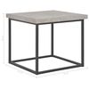vidaXL Couchtisch 55x55x53 cm Betonoptik