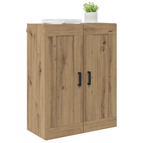 vidaXL Wandschrank Artisan-Eiche 69,5 x 34 x 90 cm Holzwerkstoff