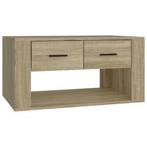 vidaXL Couchtisch Sonoma-Eiche 80x50x40 cm Holzwerkstoff