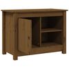 vidaXL TV-Schrank Honigbraun 70x36,5x52 cm Massivholz Kiefer