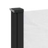 vidaXL Seitenmarkise Ausziehbar Wei&szlig; 140x500 cm
