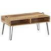 vidaXL Couchtisch Massivholz Mango 100x60x45 cm