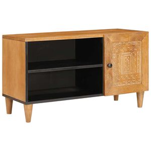 vidaXL TV-Einheiten mit Regal Hellbraun 80 x 33 x 46 cm Holzwerkstoff