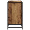 vidaXL Badezimmerschrank mit T&uuml;r Altholz 65 x 33 x 60 cm Holzwerkstoff