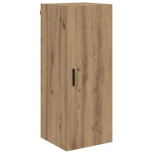 vidaXL Wandschrank Artisan-Eiche 34,5 x 34 x 90 cm Holzwerkstoff