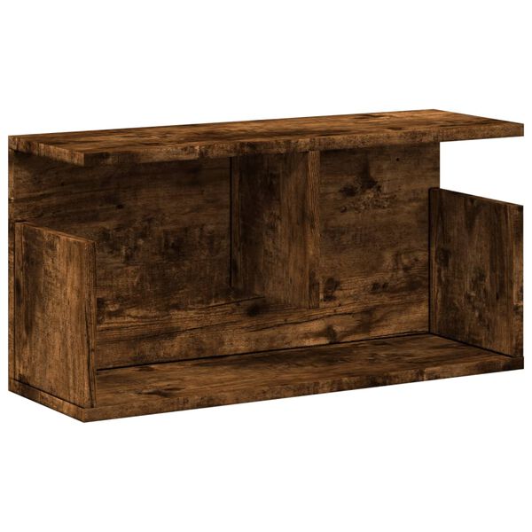 vidaXL Wandschrank 60x20x30 cm R&auml;uchereiche Holzwerkstoff