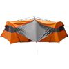 vidaXL Innenzelt mit Dach Grau und Orange 520 x 520 x 190 cm Taft