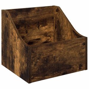 vidaXL LP Plattenbox R&auml;uchereiche 37 x 33 x 32 cm Holzwerkstoff