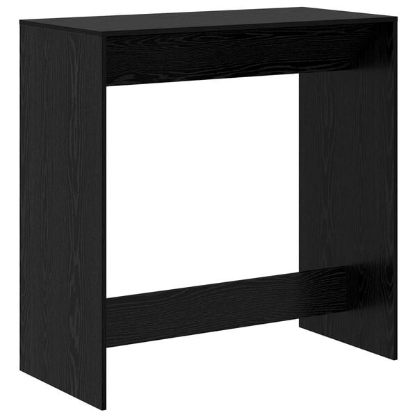 vidaXL Bartisch Schwarz Eichen-Optik 102 x 50 x 103,5 cm Holzwerkstoff