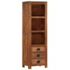 vidaXL Highboard mit 3 Schubladen 40x30x130 cm Massivholz Mango