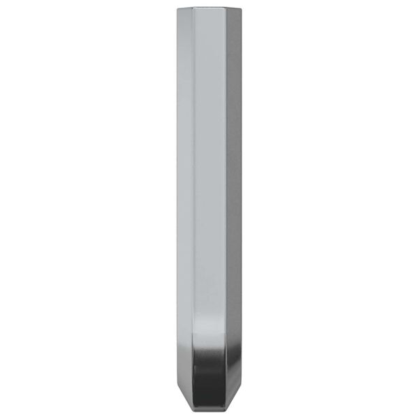 vidaXL Inbusschl&uuml;ssel 2 pcs Silber 32 x 86 mm Stahl