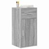 vidaXL Sideboard mit Schubladen Graues Sonoma 38 x 34 x 75 cm