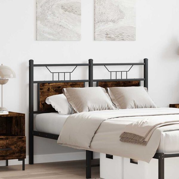 vidaXL Ersatz-Kopfteil R&auml;uchereiche 120 cm Holzwerkstoff und Stahl