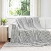 vidaXL Wohndecken 6 pcs Grau 240 x 220 cm Fleece