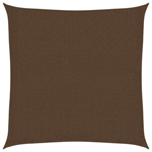 vidaXL Sonnensegel 160 g/m&sup2; Braun 3,6x3,6 m HDPE