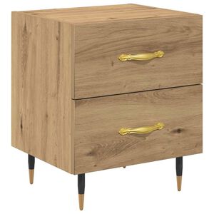 vidaXL Nachttisch Artisan-Eiche 40 x 35 x 47,5 cm Holzwerkstoff