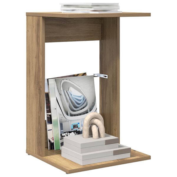 vidaXL Beistelltisch Artisan-Eiche 40 x 38 x 62,5 cm Holzwerkstoff