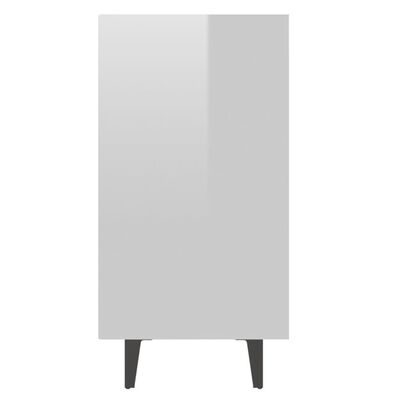 vidaXL Sideboard Hochglanz-Weiß 103,5x35x70 cm Holzwerkstoff