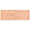 vidaXL Tischplatte 180x60x(2-6) cm Massivholz Behandelt Baumkante