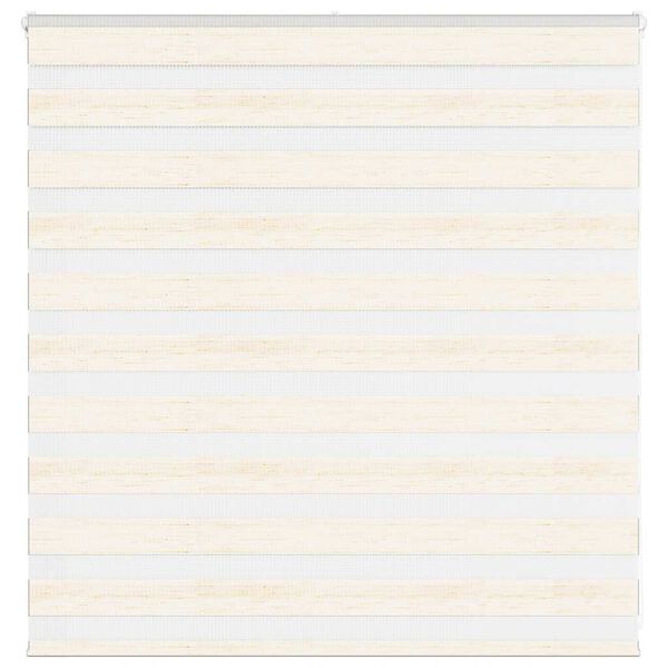 vidaXL Doppelrollo Marmorbeige 150x100cm Stoffbreite 145,9 cm Polyester
