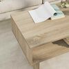 vidaXL Couchtisch Sonoma-Eiche 80 x 46 x 35 cm Holzwerkstoff