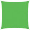 vidaXL Sonnensegel 160 g/m&sup2; Hellgr&uuml;n 2x2 m HDPE