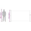 vidaXL Ausziehbare Seitenmarkise 170&times;300 cm Braun