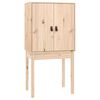 vidaXL Highboard 60x40x120 cm Massivholz Kiefer