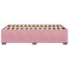 vidaXL Bettgestell Rosa 120x200 cm Samt